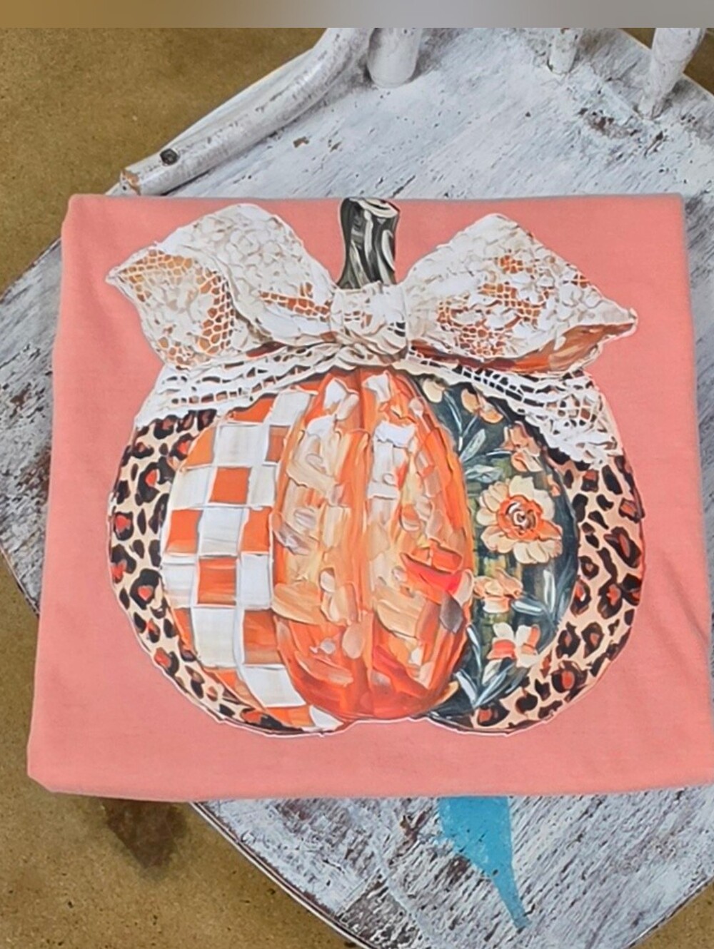 New Comfort Color Fall Pumpkin Short Sleeve Tee